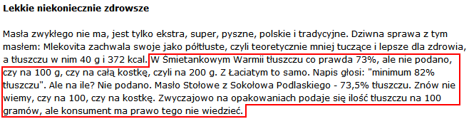 Masełko maślane